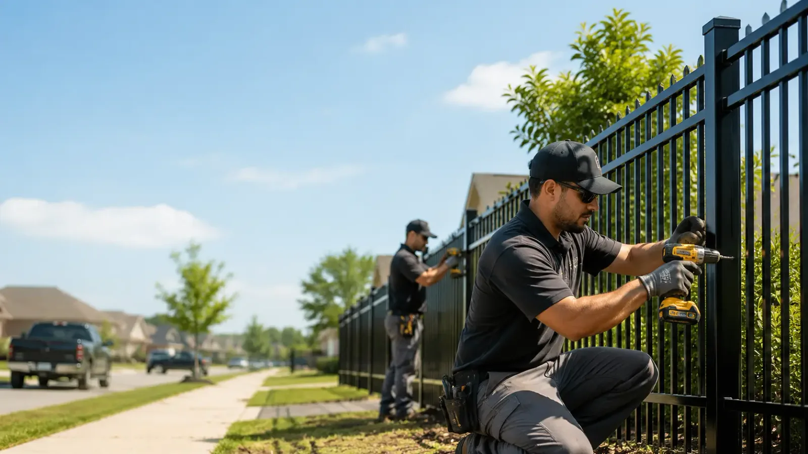 Metal Fence Installation in Montezuma, GA